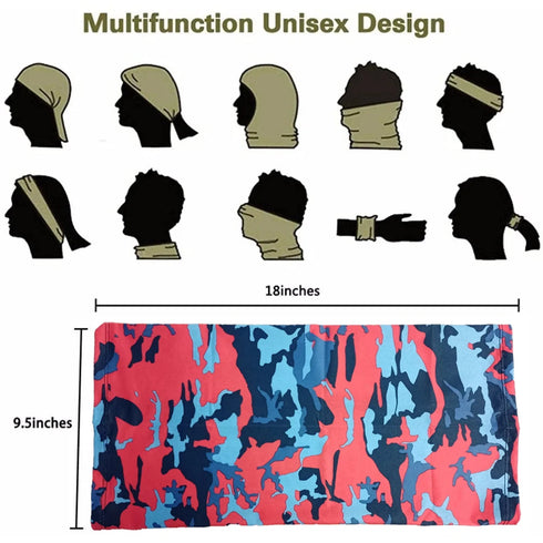 Outdoor Neck Gaiter, Sun Protection Bib Neck Cover - Stay Cool and Protected